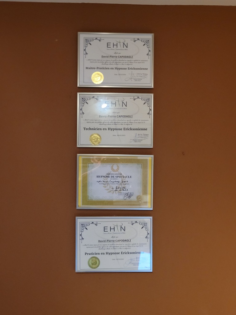 photo diplome David Capodagli