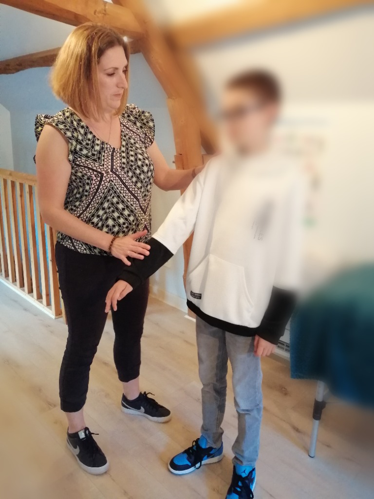 photo seance ESTELLE LAVANDIER KINESIOLOGIE