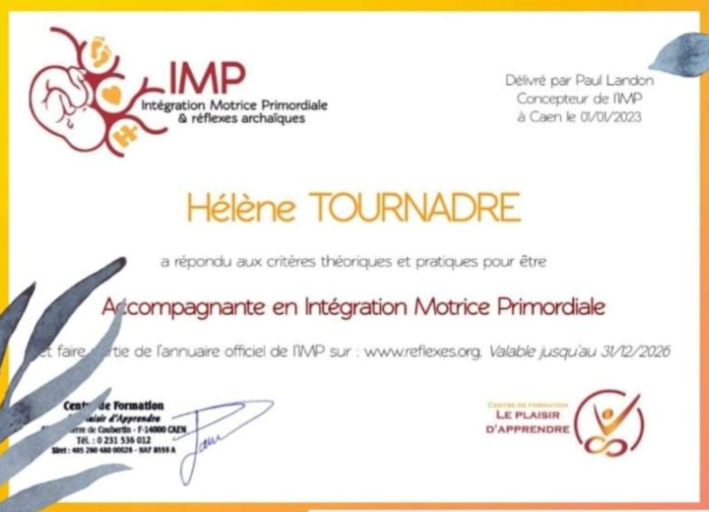 photo diplome Hélène Tournadre 