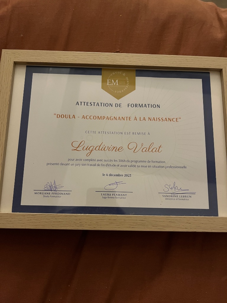 photo diplome Doula- L’oiseau fait son nid