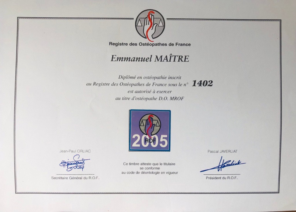 photo cabinet Emmanuel Maître