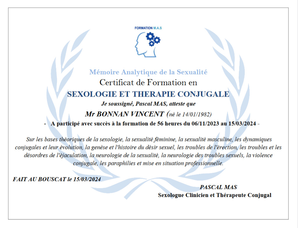 photo diplome Vincent Bonnan