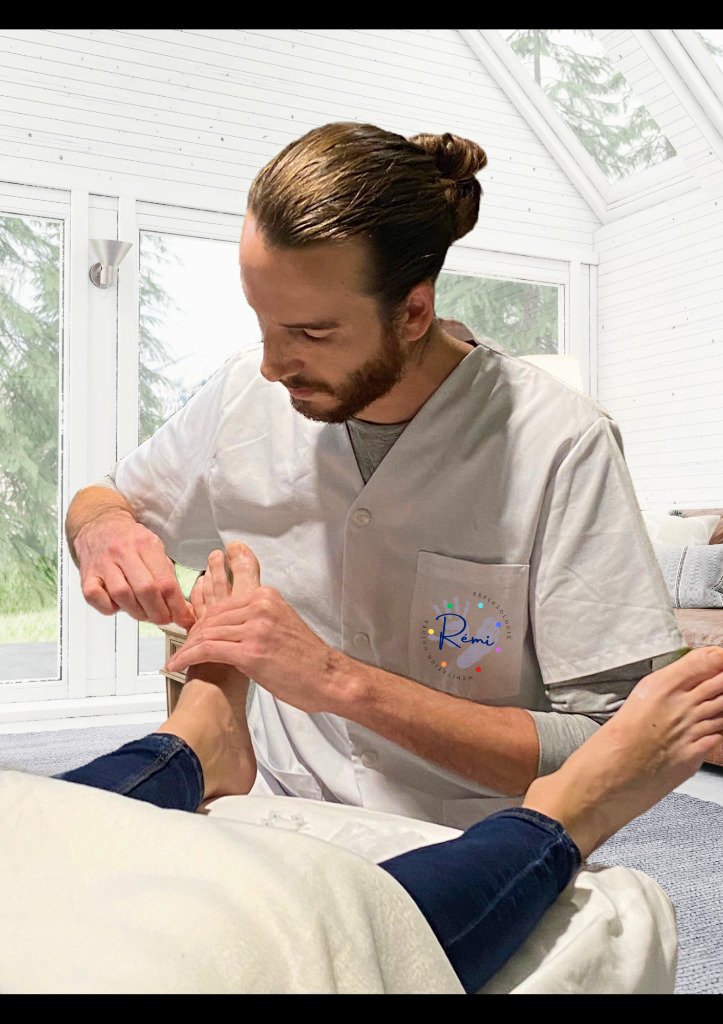photo seance Rémi Réflexologie