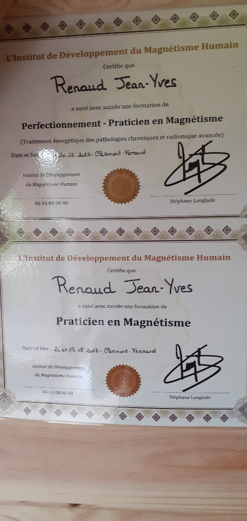 photo diplome Jean-yves Renaud