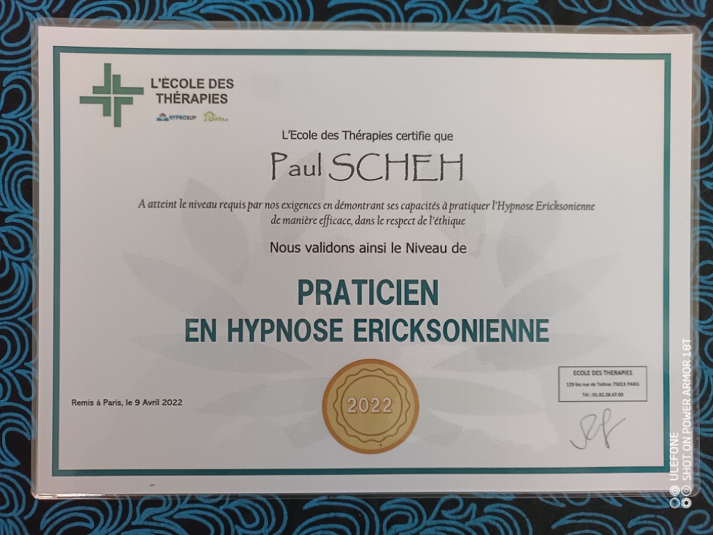 photo diplome Paul SCHEH - Quasar developpement