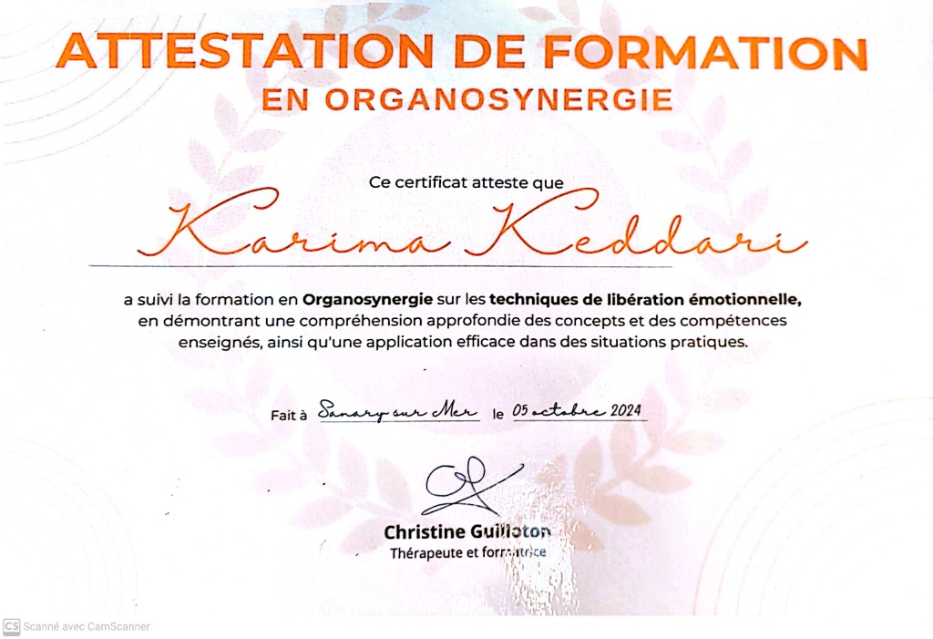 photo activite Karima KEDDARI (Méthode poyet)