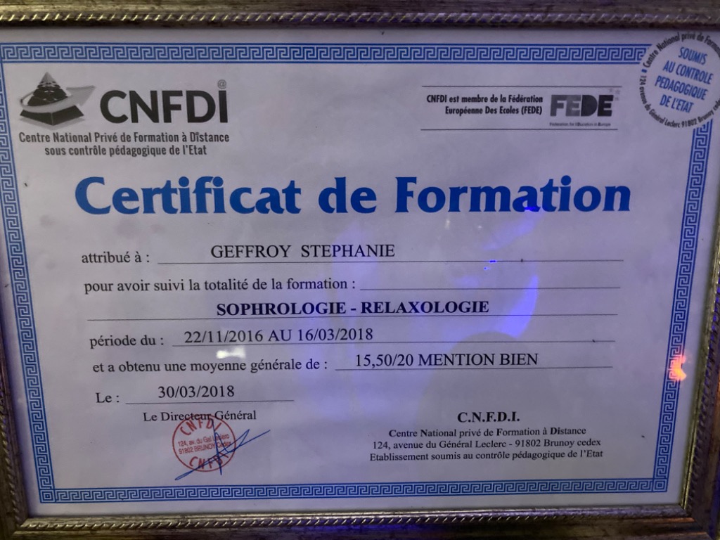 photo activite GEFFROY Stéphanie Psycho-Hypnose