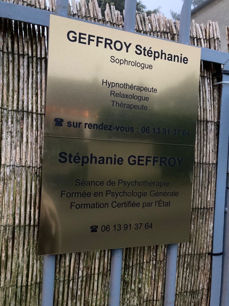 photo cabinet GEFFROY Stéphanie Psycho-Hypnose