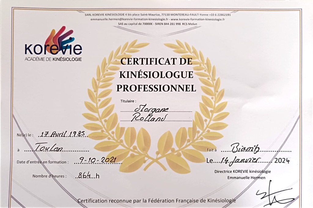 photo diplome Morgane ROLLAND