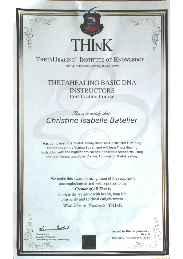 photo diplome Christine Batelier