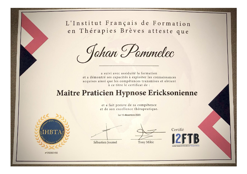 photo diplome John Apple