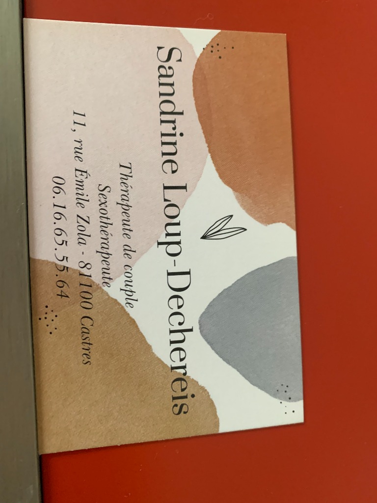 photo activite Sandrine Loup-Dechereis