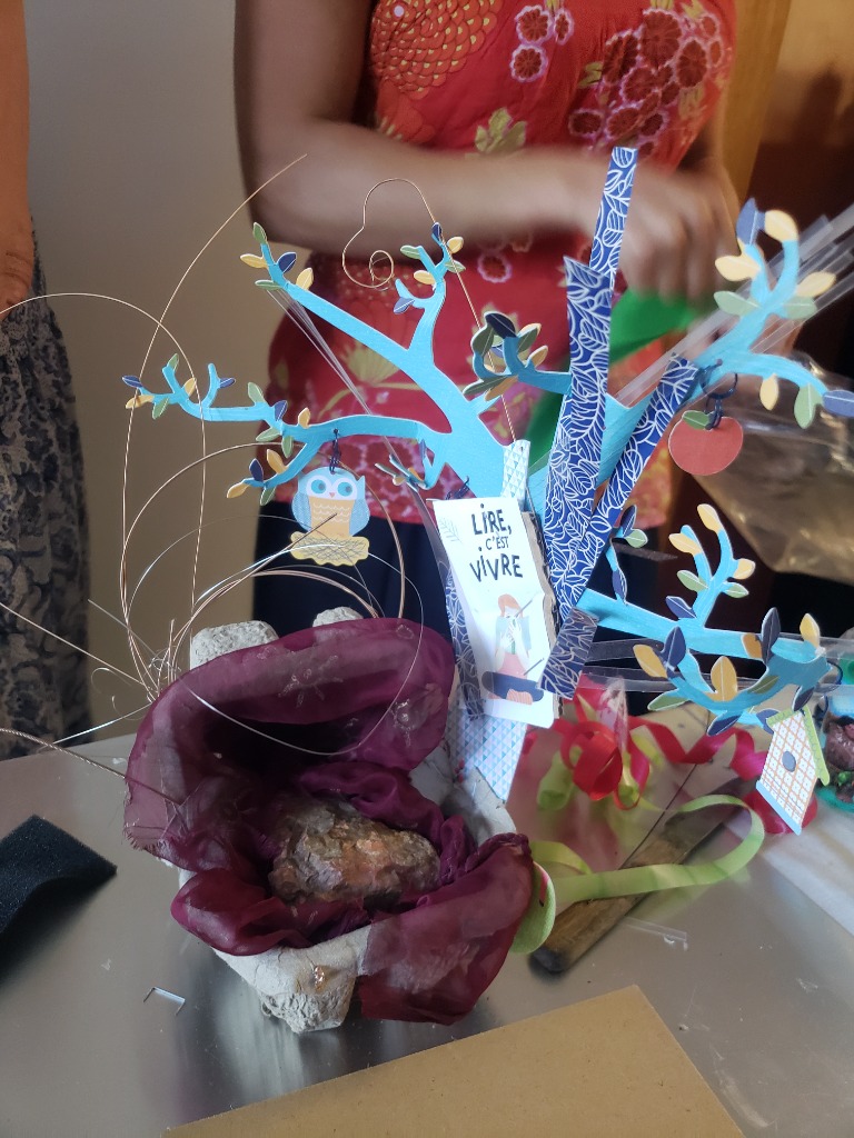 photo seance Fanny Blanchard, Les Racines en Couleurs