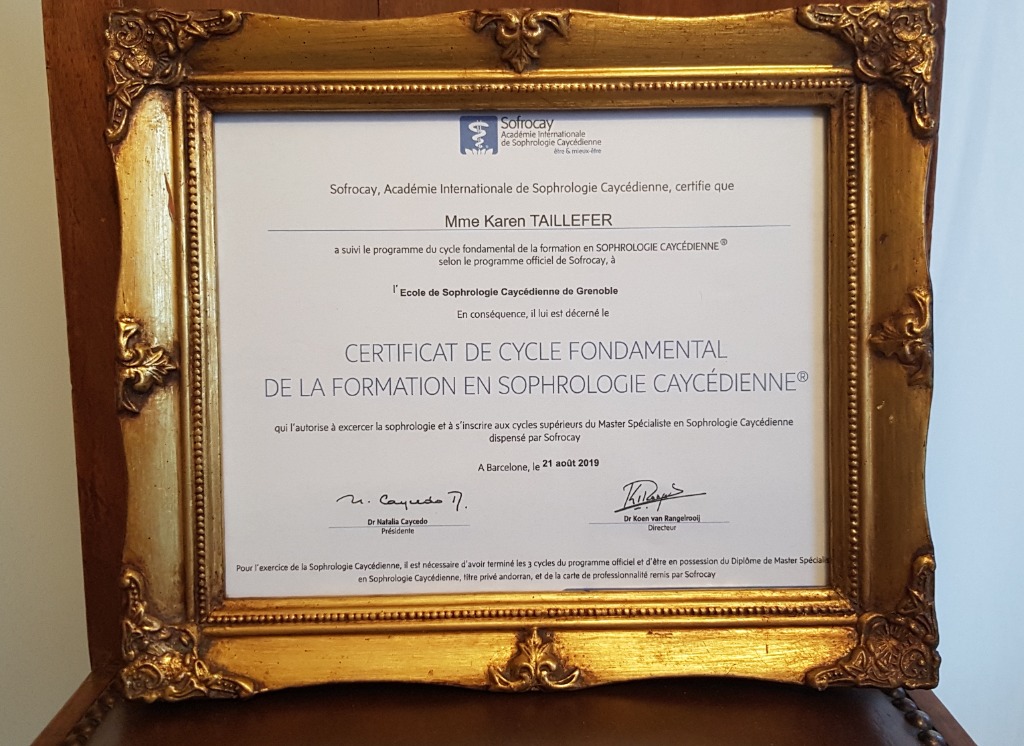 photo diplome Karen Taillefer