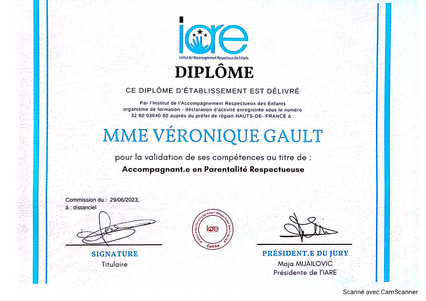 photo diplome La papote efficace