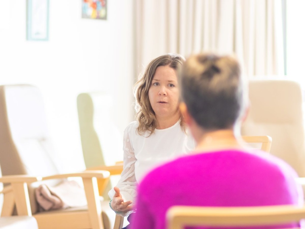 photo seance Séverine LE NOCHER Sophrologue