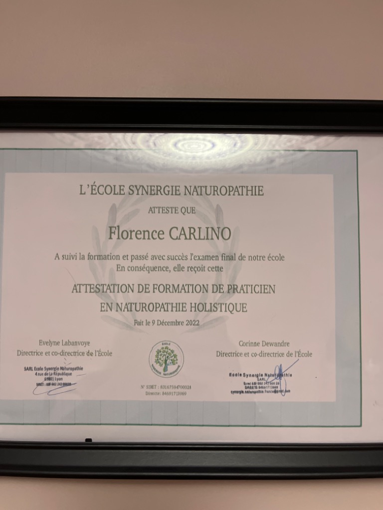 photo diplome Carlinaturo