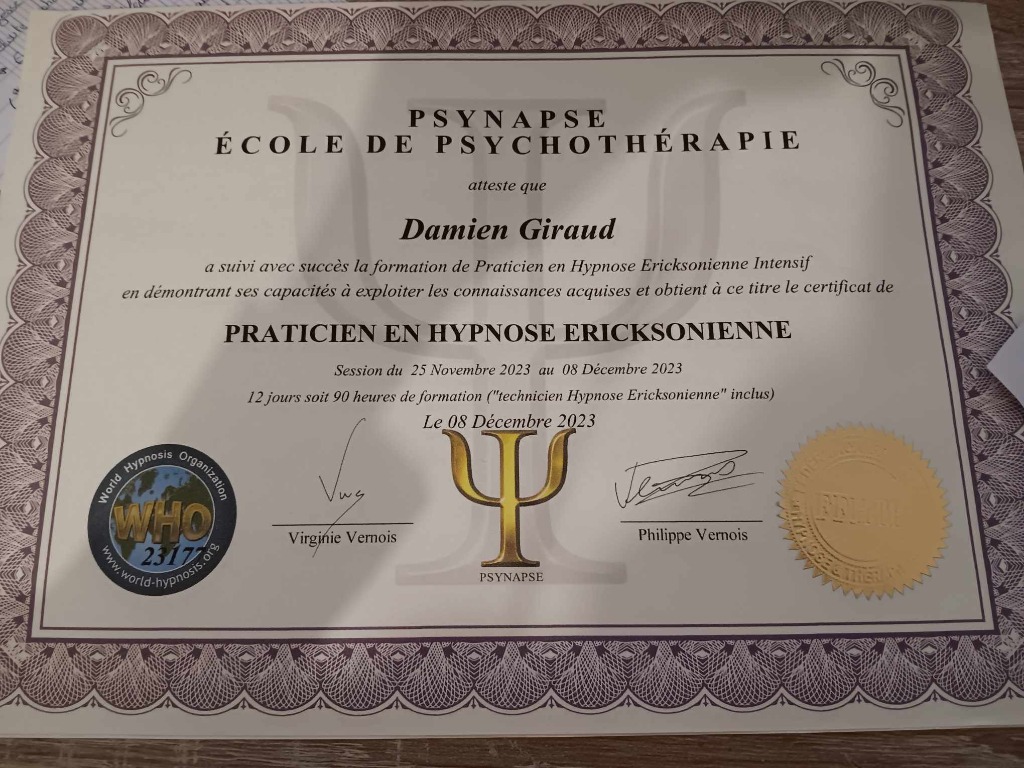 photo diplome Damien Giraud