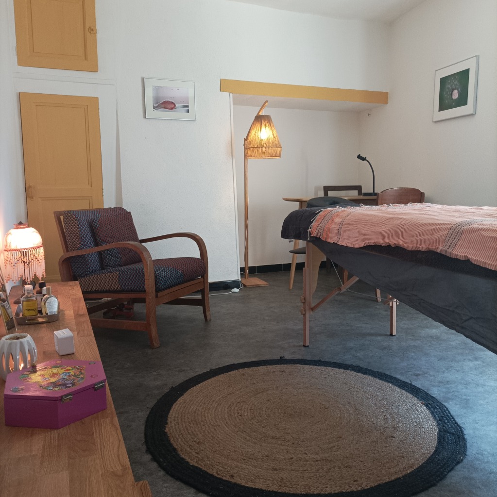 photo cabinet Séverine Bancelin massages bien être 