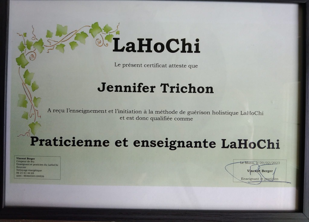 photo diplome Jennifer Trichon