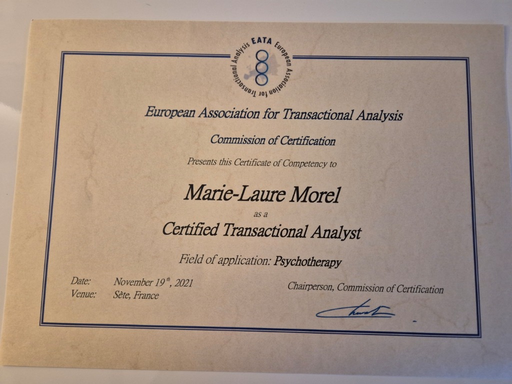 photo diplome Marie-Laure MOREL