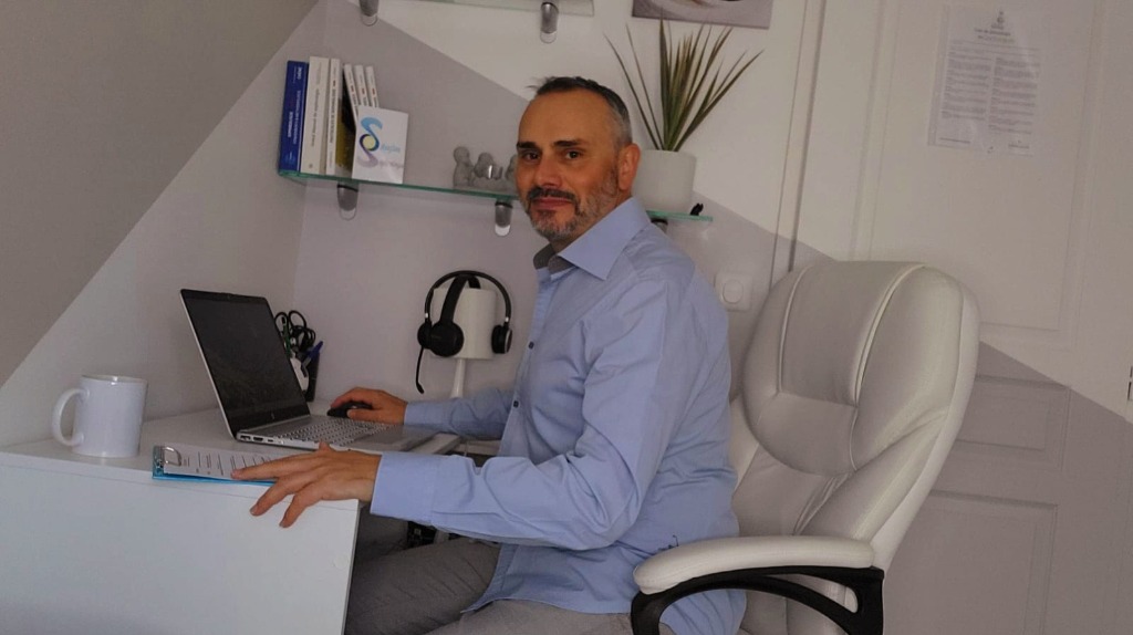 photo seance Sebastien sophrologue