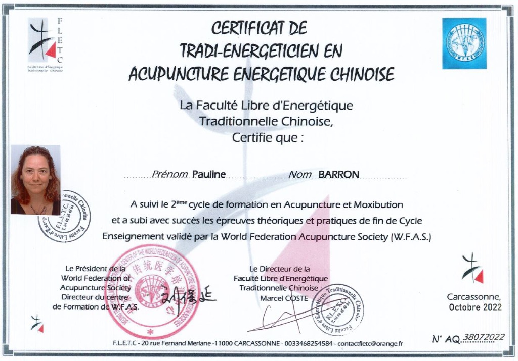 photo portrait Pauline Barron 