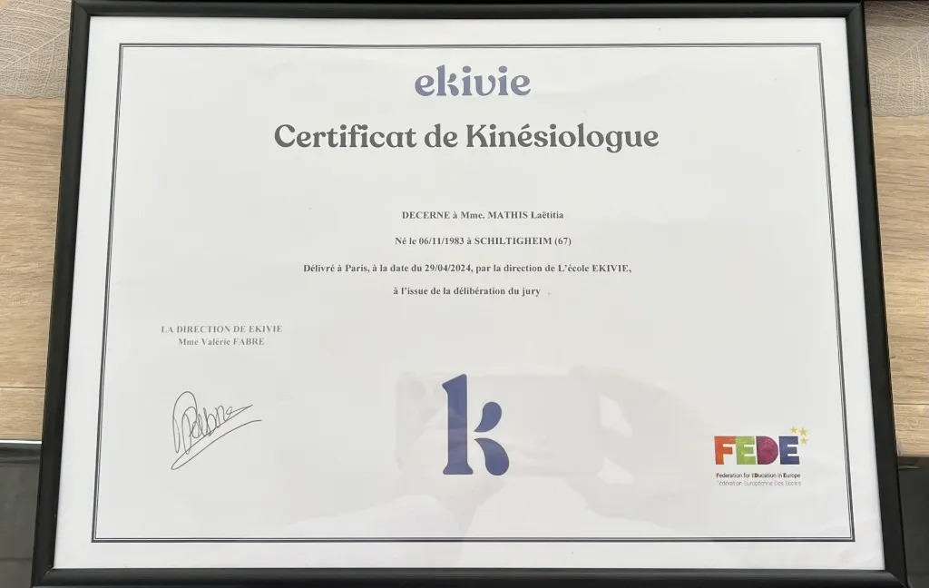 photo diplome Laëtitia MATHIS
