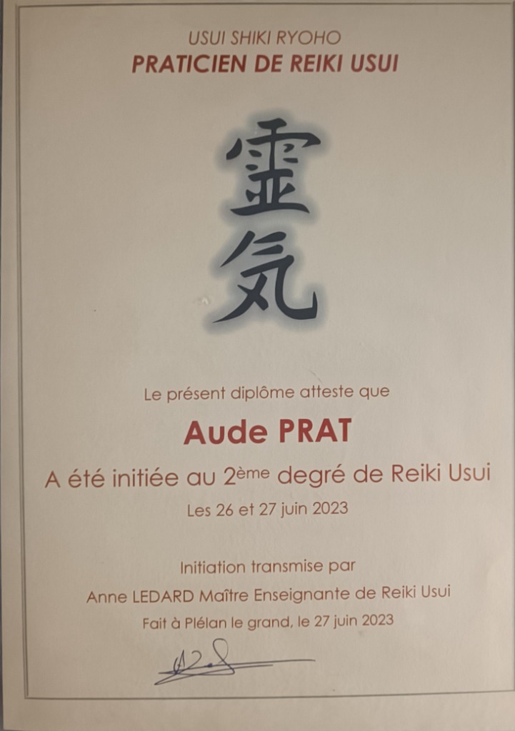 photo diplome Aude Prat