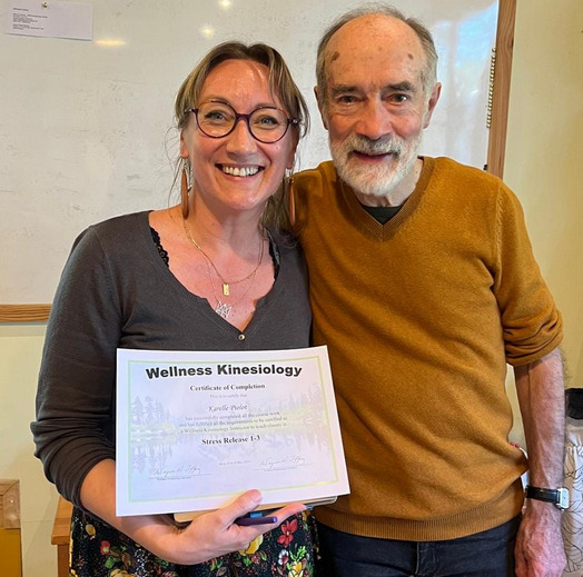 photo diplome Karelle PIOLOT Kinésiologie