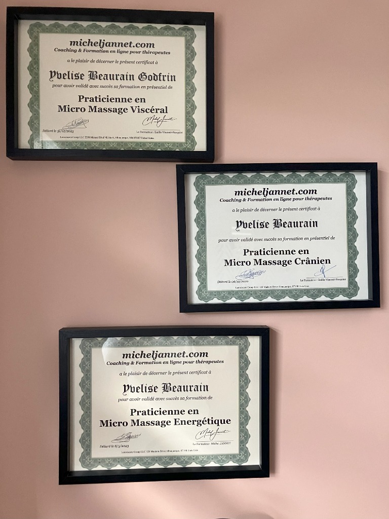 photo diplome Yvelise Godfrin Beaurain