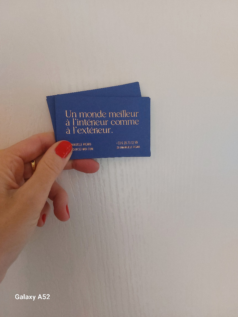 photo diplome Emmanuelle Ricard