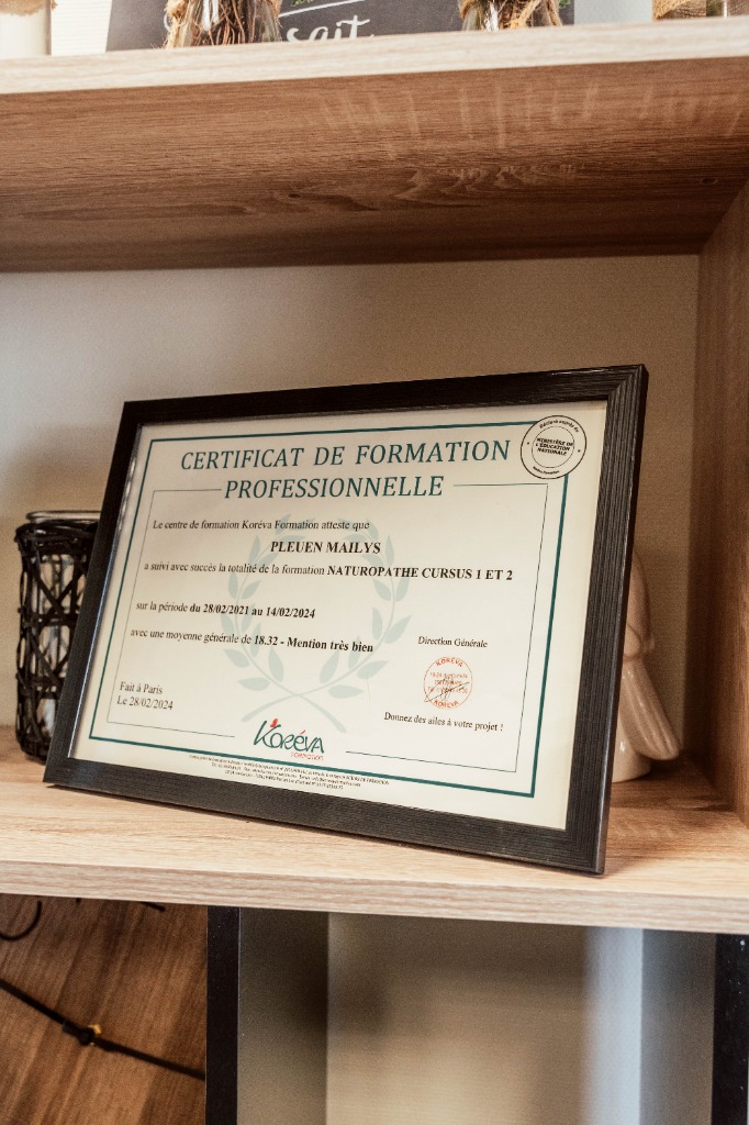 photo diplome Maïlys Pleuën