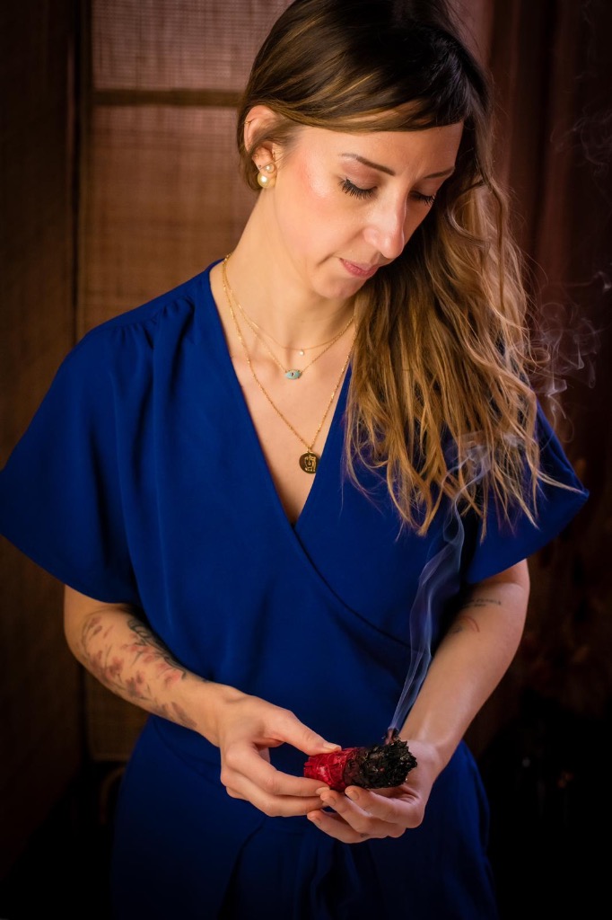 photo portrait Claire Khaldi - Shanti Grateful