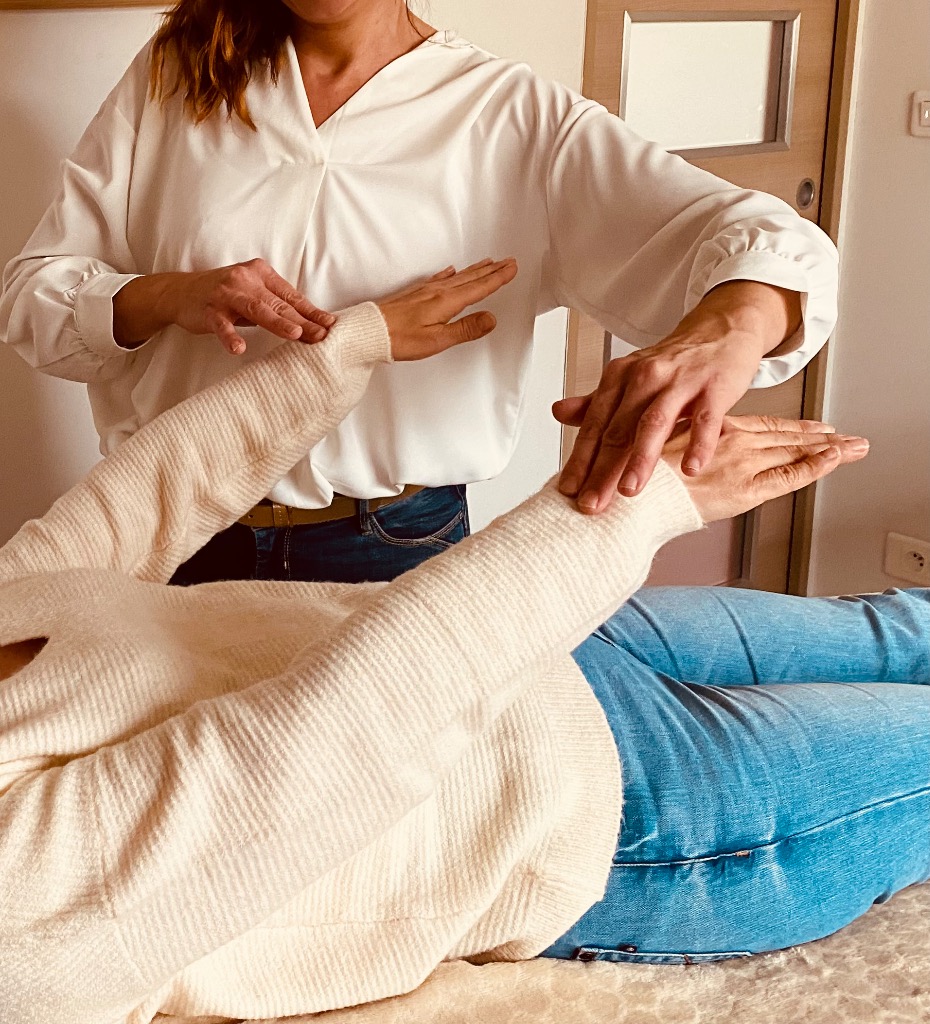 photo seance Laëtitia Leconte Kinésiologue 