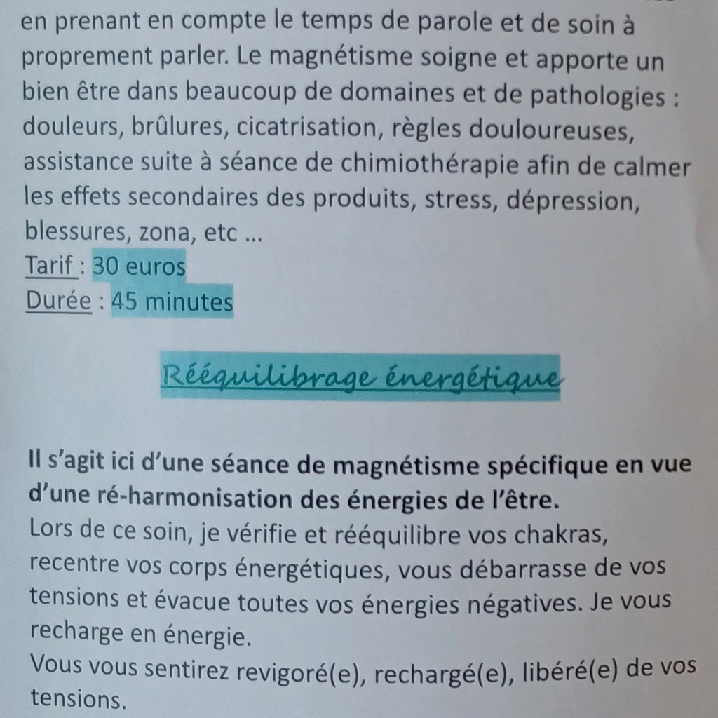 photo activite Laurent FAVIANA Magnétiseur Massage méditatif