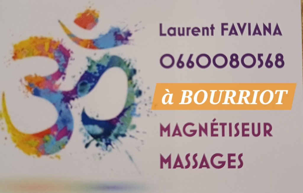 photo diplome Laurent FAVIANA Magnétiseur Massage méditatif