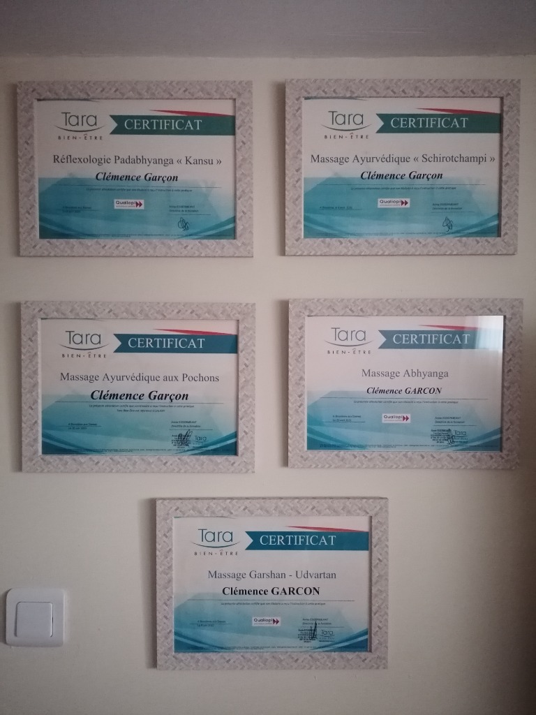 photo diplome Sakura Ayurveda