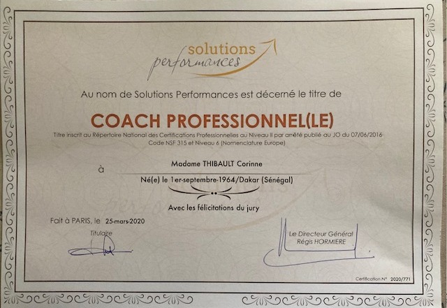 photo diplome Corine Bauquel-Thibault