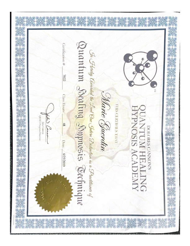 photo diplome Marie Guerdin