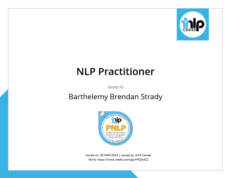 photo diplome Barthelemy STRADY