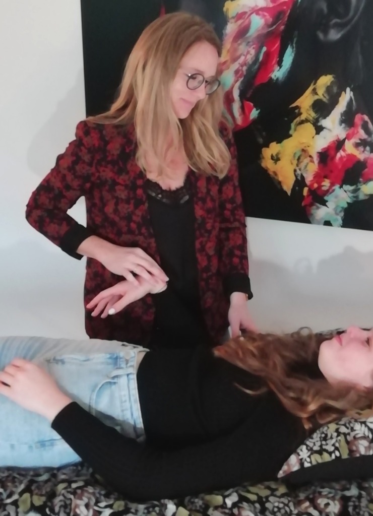 photo seance Aurélie Vallée - Kinésiologue certifiée