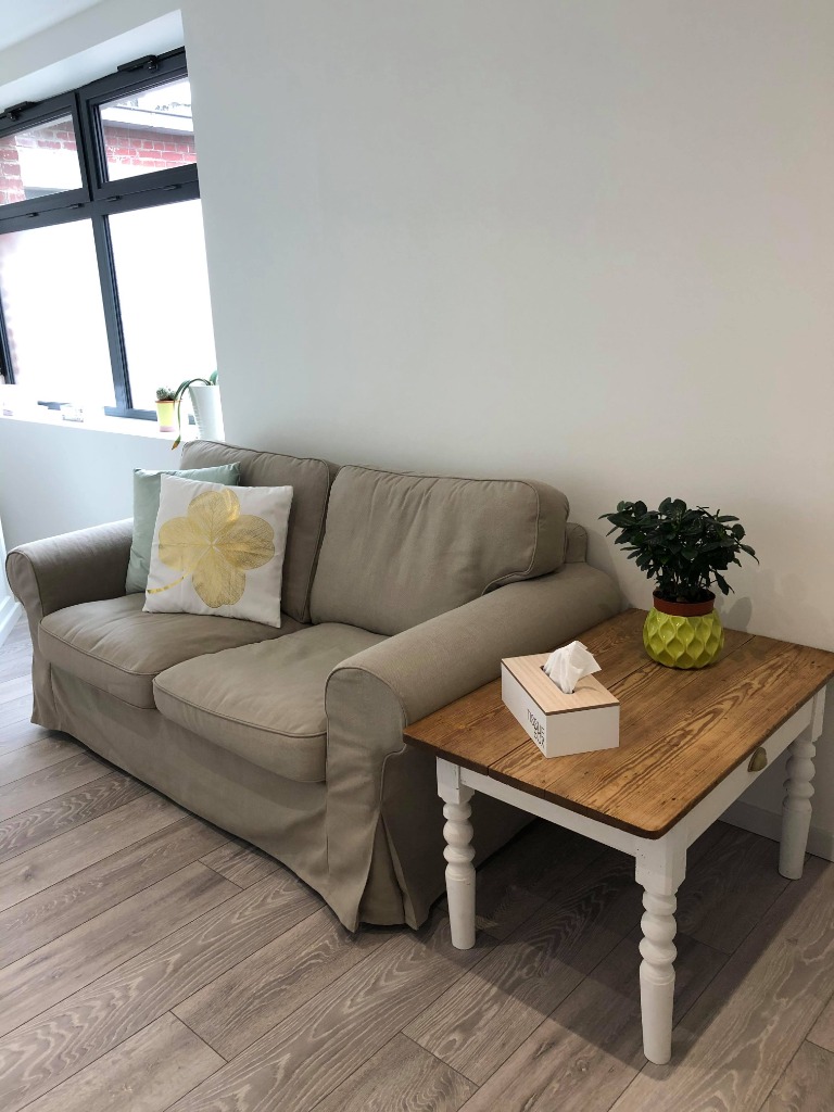 photo seance Cécile Laigle Sophrologue