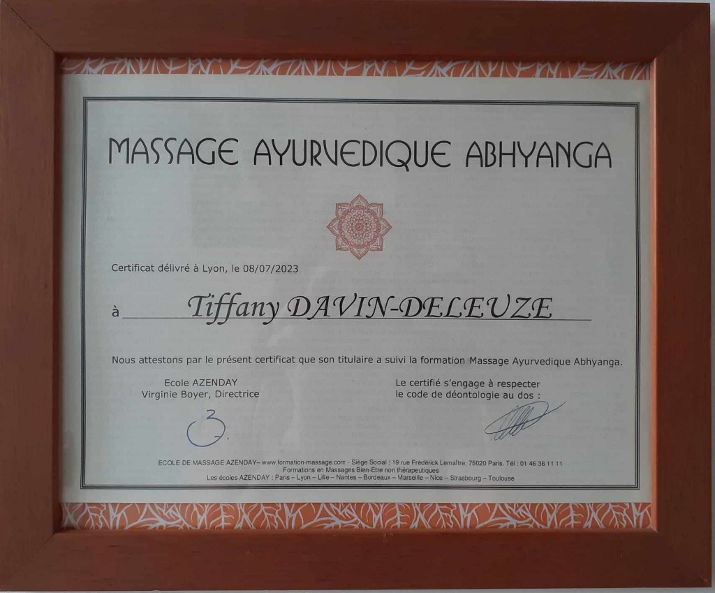 photo diplome DAVIN-DELEUZE Tiffany