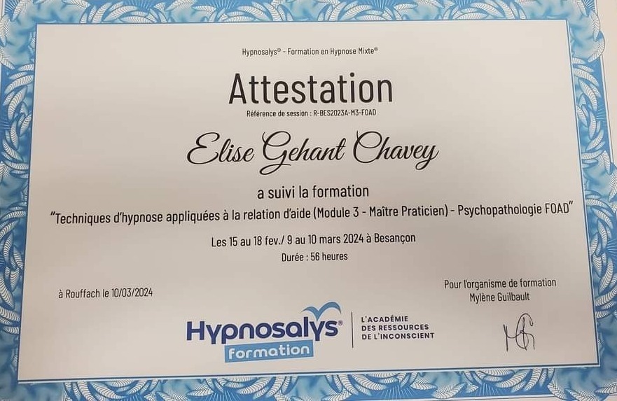 photo diplome Le Petit Chemin