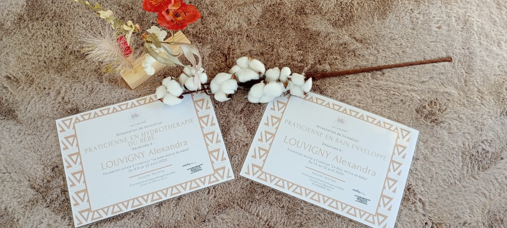 photo diplome Alexandra Louvigny