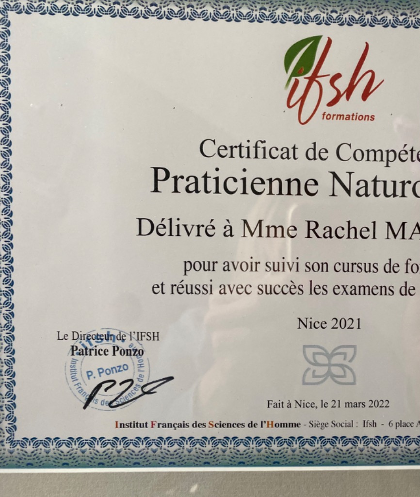 photo diplome Rachel Marcoux 