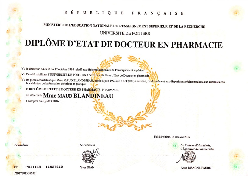 photo diplome MaMicronut’