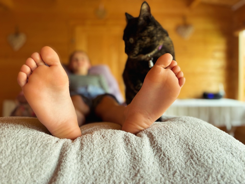 photo seance Peggy réflexologie 