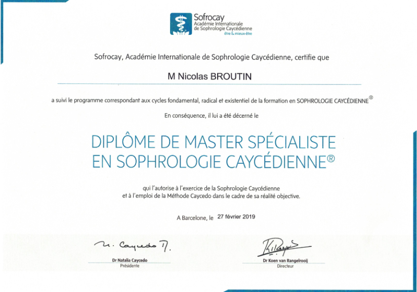 photo diplome Nicolas Broutin 